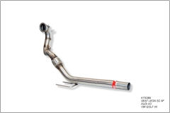 Downpipe con supresor de catalizador deportivo para Seat Leon SC 5F 1.4TSI 150CV 2014-