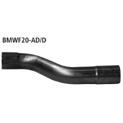 Tubo de conexion montar solamente el escape final BMW Serie 1 F21 Diesel (incluido M135i / M140i) Bastuck