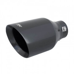 Cola de tubo de escape deportiva Simoni Racing 115xL210mm Negra