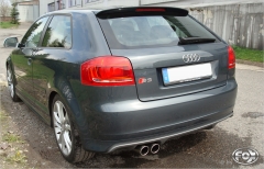 Escape final Audi A3/ S3 8P (from 03) S3 3 puertas 2x90 Tipo 17 Fox