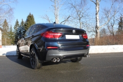 Escape final BMW X4 35i 35i Final silencer exit left/right 2x90 Tipo 17 righ/left Fox