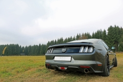 Escape final Ford Mustang 2014 - 3,8l 5,0l 1x100 Tipo 25 doble duplex derecho / izquierdo Fox