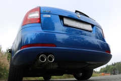 Escape final Skoda Octavia 1Z 1Z RS without tail pipes Fox